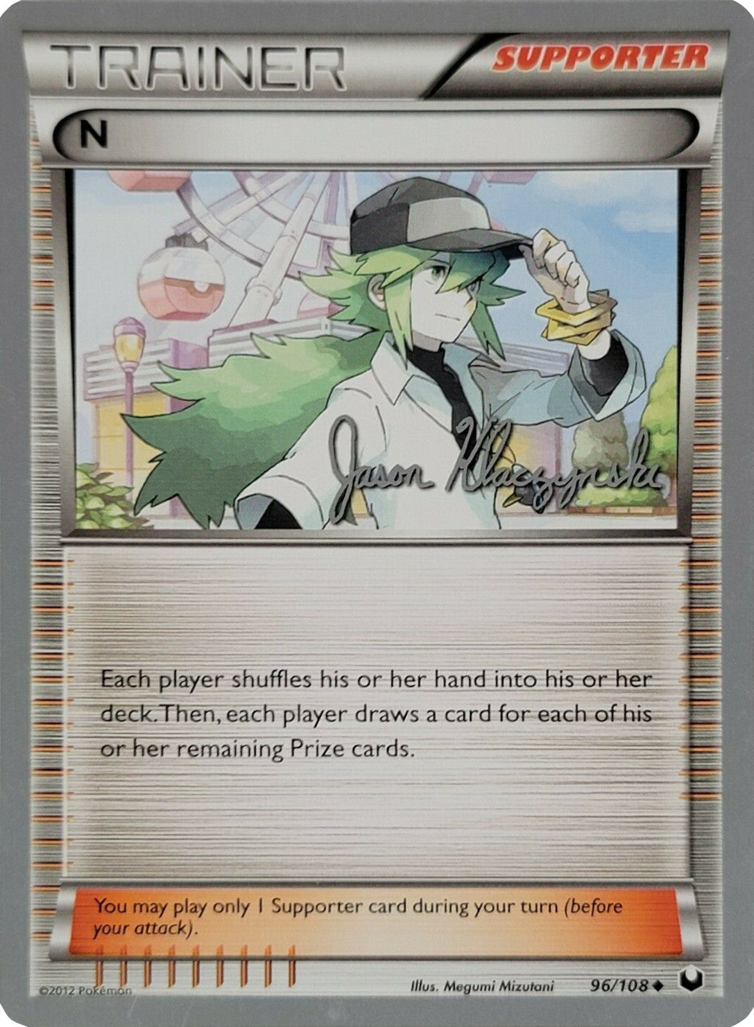 N (96/108) (Darkrai Deck - Jason Klaczynski) [World Championships 2013] | Exor Games Truro