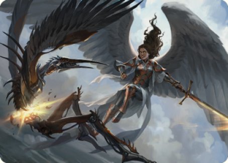 Destroy Evil Art Card [Dominaria United Art Series] | Exor Games Truro