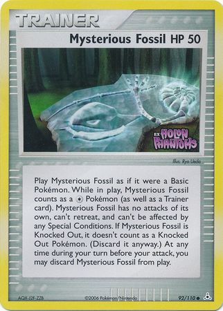 Mysterious Fossil (92/110) (Stamped) [EX: Holon Phantoms] | Exor Games Truro