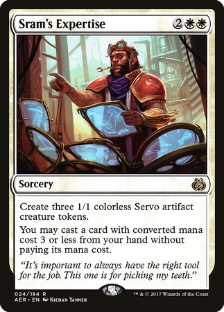 Sram's Expertise [Aether Revolt] | Exor Games Truro