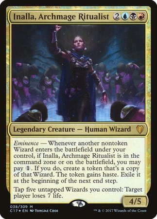 Inalla, Archmage Ritualist [Commander 2017] | Exor Games Truro