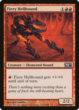 Fiery Hellhound [Magic 2012] | Exor Games Truro