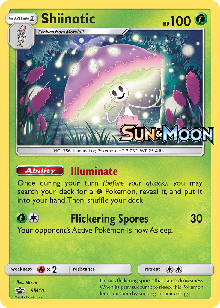 Shiinotic (SM10) [Sun & Moon: Black Star Promos] | Exor Games Truro