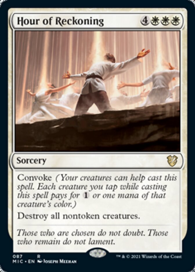 Hour of Reckoning [Innistrad: Midnight Hunt Commander] | Exor Games Truro