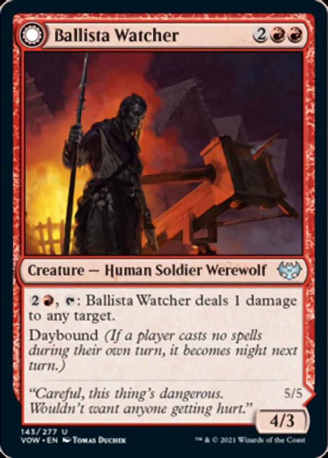 Ballista Watcher // Ballista Wielder [Innistrad: Crimson Vow] | Exor Games Truro