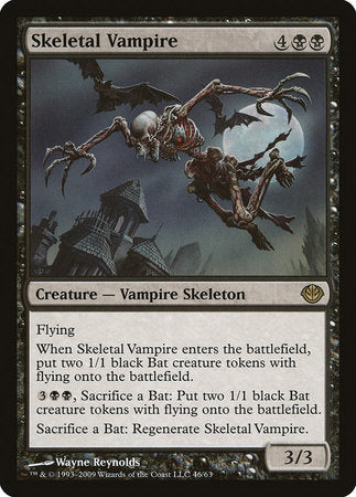 Skeletal Vampire [Duel Decks: Garruk vs. Liliana] | Exor Games Truro