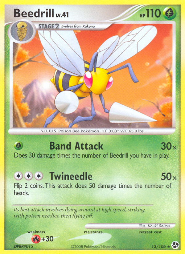 Beedrill (13/106) [Diamond & Pearl: Great Encounters] | Exor Games Truro