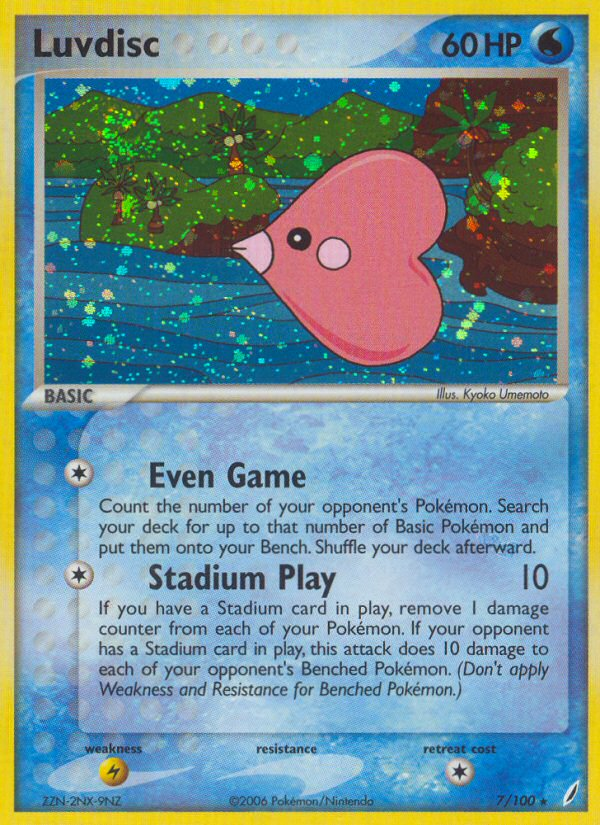 Luvdisc (7/100) [EX: Crystal Guardians] | Exor Games Truro