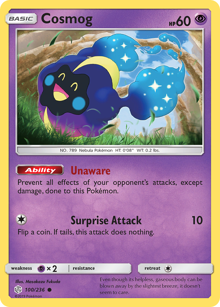 Cosmog (100/236) [Sun & Moon: Cosmic Eclipse] | Exor Games Truro