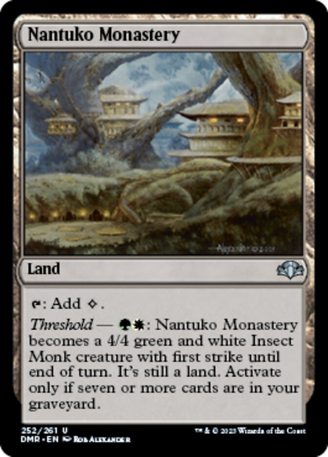 Nantuko Monastery [Dominaria Remastered] | Exor Games Truro