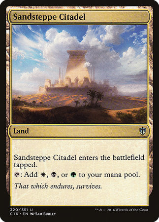 Sandsteppe Citadel [Commander 2016] | Exor Games Truro