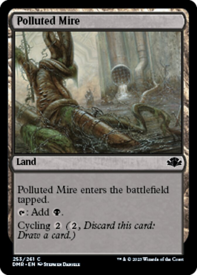 Polluted Mire [Dominaria Remastered] | Exor Games Truro