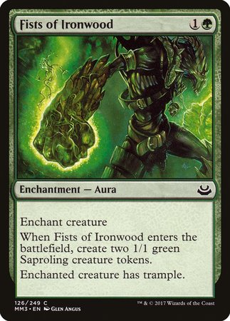 Fists of Ironwood [Modern Masters 2017] | Exor Games Truro