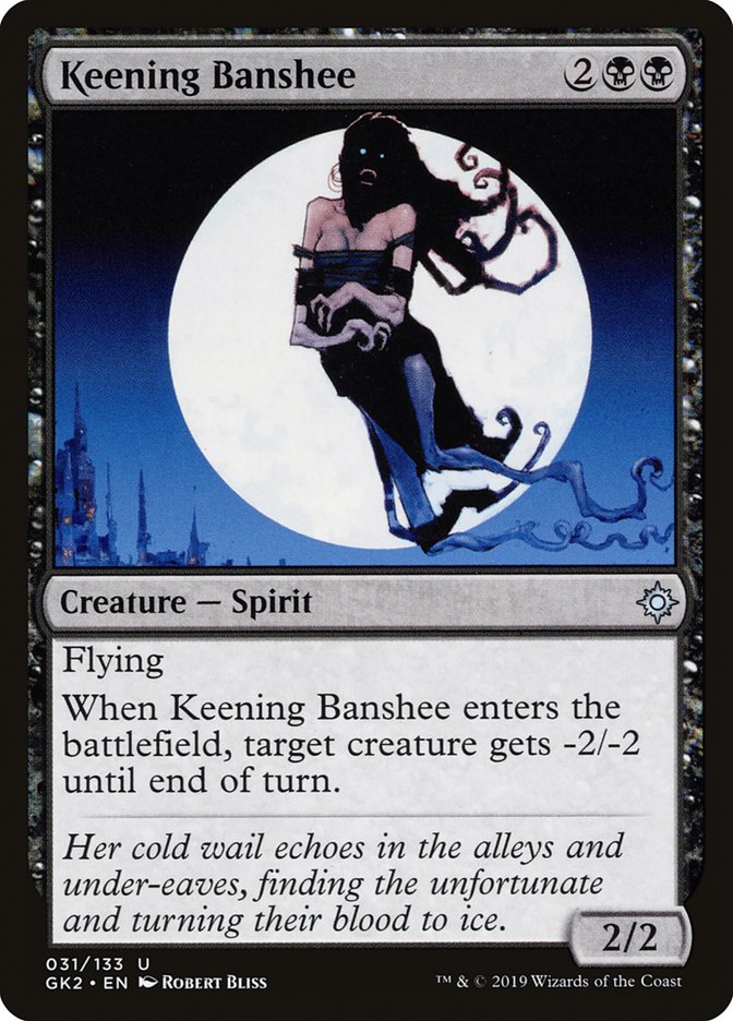 Keening Banshee [Ravnica Allegiance Guild Kit] | Exor Games Truro