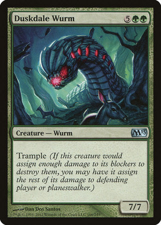 Duskdale Wurm [Magic 2013] | Exor Games Truro