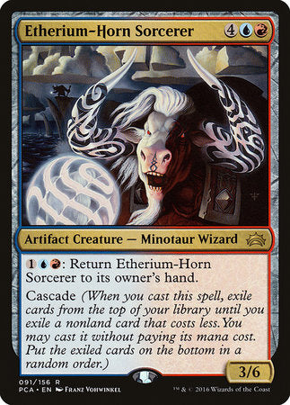 Etherium-Horn Sorcerer [Planechase Anthology] | Exor Games Truro