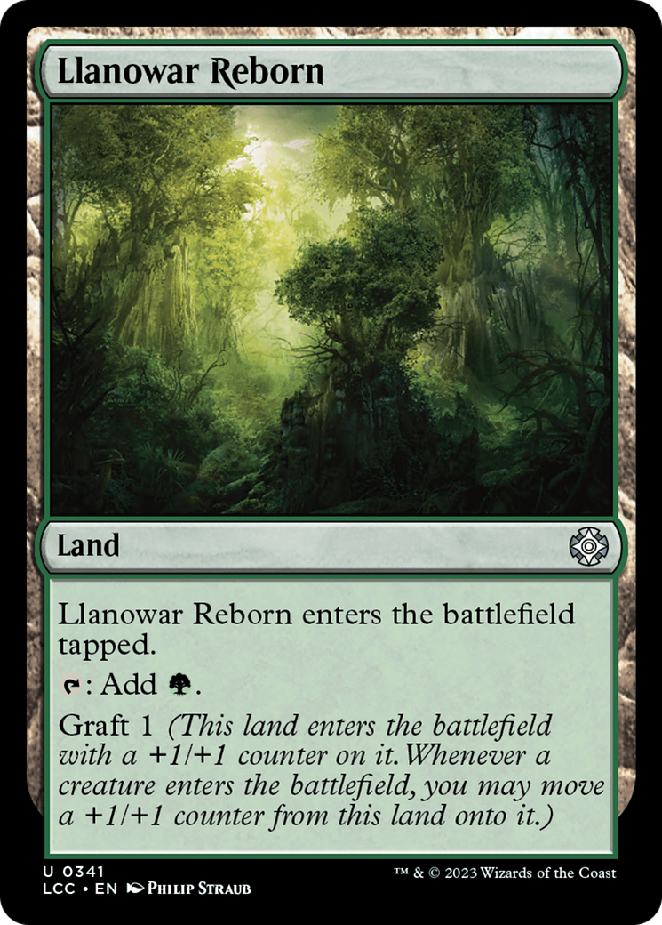 Llanowar Reborn [The Lost Caverns of Ixalan Commander] | Exor Games Truro