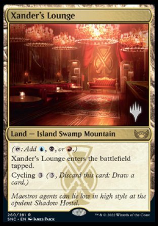 Xander's Lounge (Promo Pack) [Streets of New Capenna Promos] | Exor Games Truro