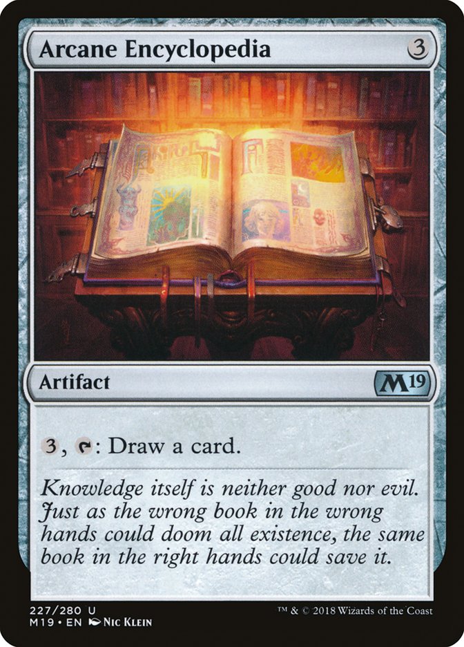 Arcane Encyclopedia [Core Set 2019] | Exor Games Truro