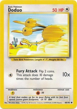 Doduo (48/102) [Base Set Unlimited] | Exor Games Truro