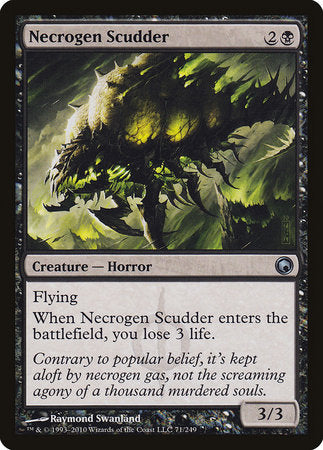 Necrogen Scudder [Scars of Mirrodin] | Exor Games Truro