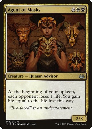 Agent of Masks [Modern Masters 2017] | Exor Games Truro