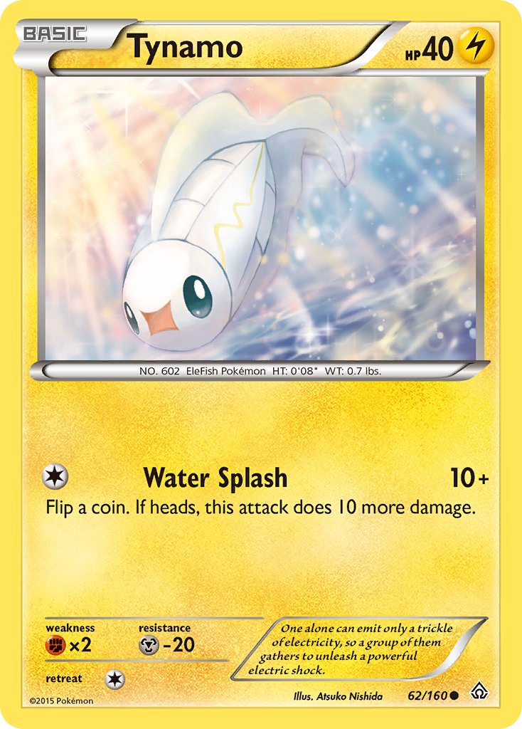 Tynamo (62/160) [XY: Primal Clash] | Exor Games Truro