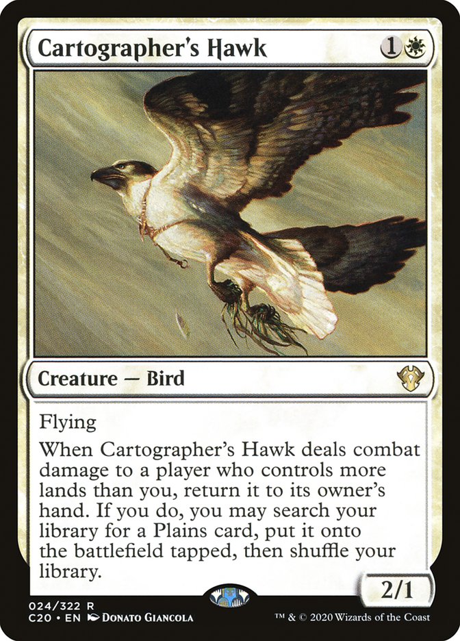 Cartographer's Hawk [Commander 2020] | Exor Games Truro