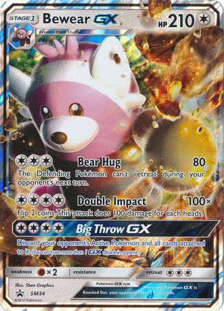 Bewear GX (SM34) (Jumbo Card) [Sun & Moon: Black Star Promos] | Exor Games Truro
