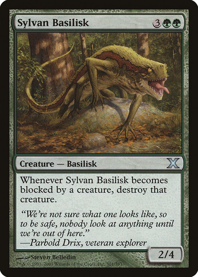 Sylvan Basilisk [Tenth Edition] | Exor Games Truro