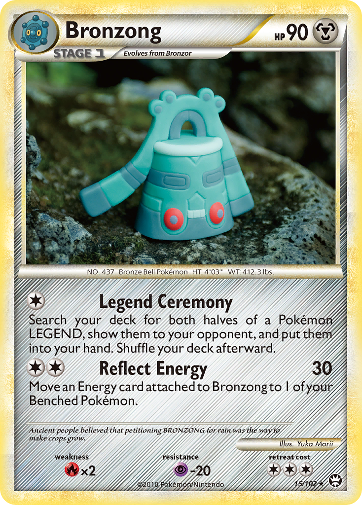 Bronzong (15/102) [HeartGold & SoulSilver: Triumphant] | Exor Games Truro