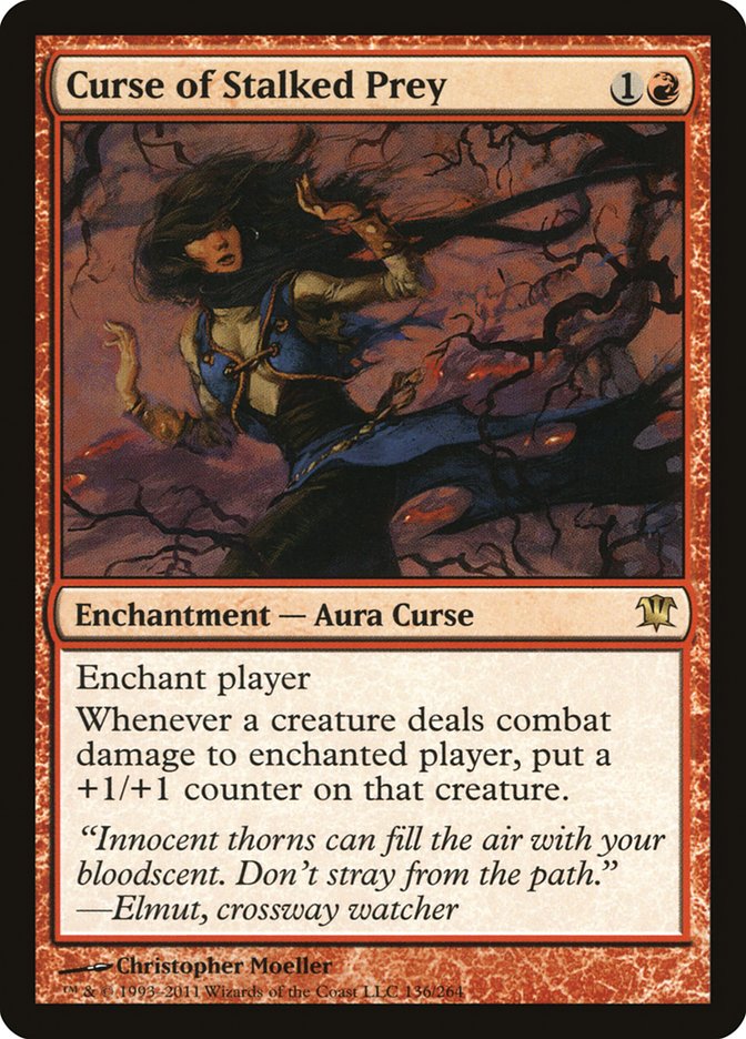 Curse of Stalked Prey [Innistrad] | Exor Games Truro