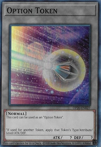 Option Token [OP20-EN027] Super Rare | Exor Games Truro