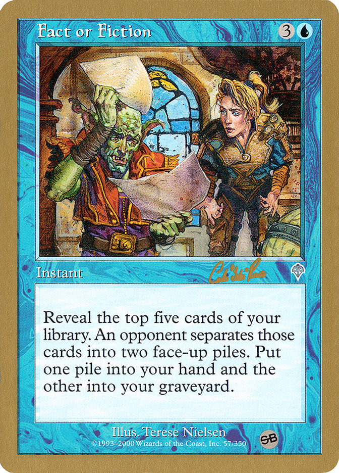 Fact or Fiction (Carlos Romao) (SB) [World Championship Decks 2002] | Exor Games Truro