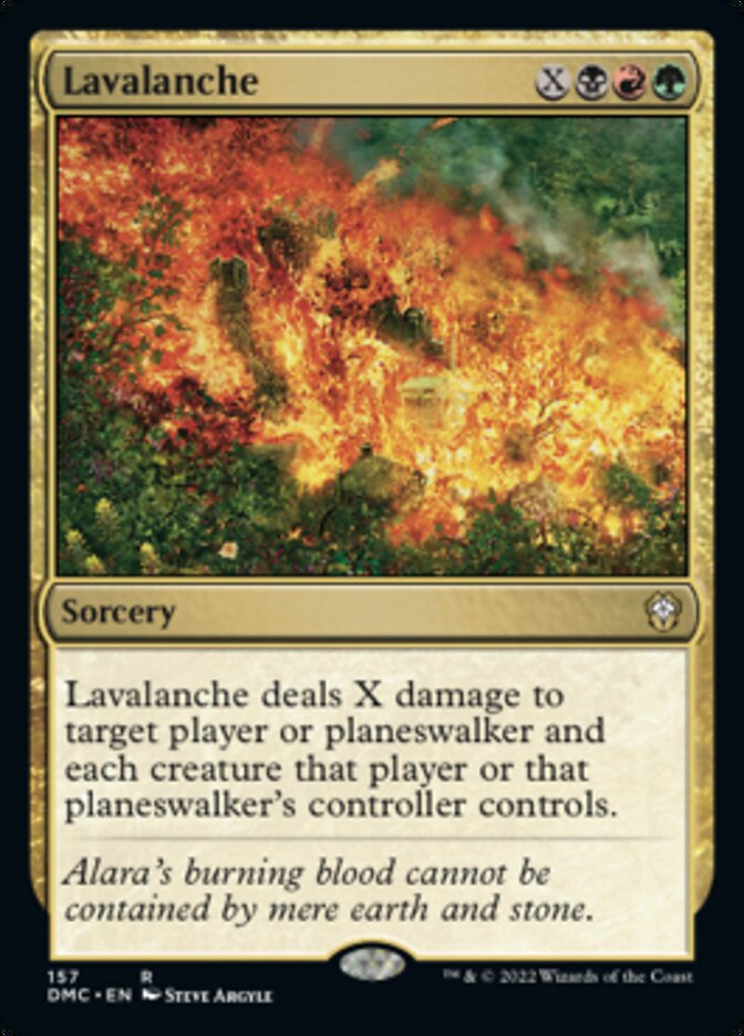 Lavalanche [Dominaria United Commander] | Exor Games Truro