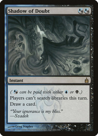 Shadow of Doubt [Ravnica: City of Guilds] | Exor Games Truro