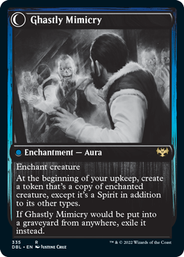 Mirrorhall Mimic // Ghastly Mimicry [Innistrad: Double Feature] | Exor Games Truro