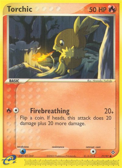 Torchic (77/97) [EX: Dragon] | Exor Games Truro