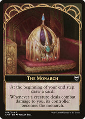 Horror // The Monarch Token [Commander Legends Tokens] | Exor Games Truro