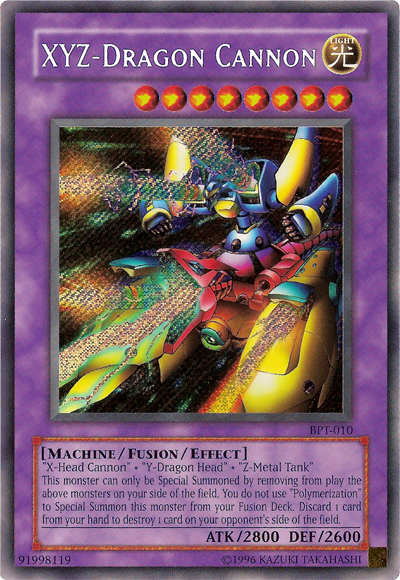 XYZ-Dragon Cannon [BPT-010] Secret Rare | Exor Games Truro