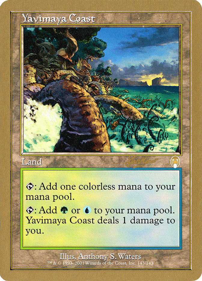 Yavimaya Coast (Sim Han How) [World Championship Decks 2002] | Exor Games Truro