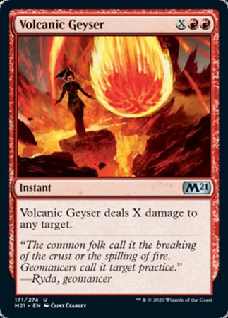 Volcanic Geyser [Core Set 2021] | Exor Games Truro