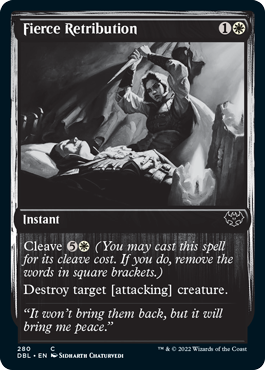 Fierce Retribution [Innistrad: Double Feature] | Exor Games Truro
