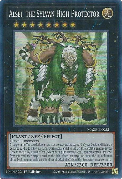 Alsei, the Sylvan High Protector [MAZE-EN052] Super Rare | Exor Games Truro