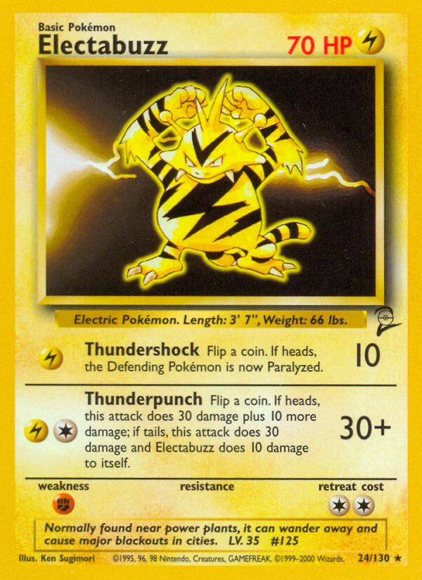 Electabuzz (24/130) [Base Set 2] | Exor Games Truro