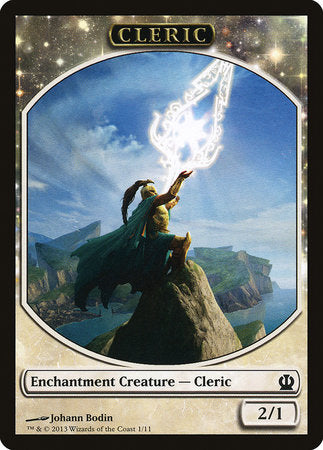 Cleric Token [Theros Tokens] | Exor Games Truro