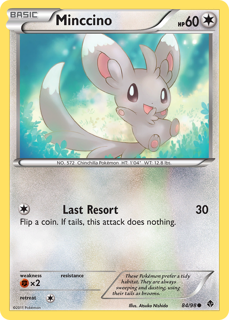 Minccino (84/98) [Black & White: Emerging Powers] | Exor Games Truro