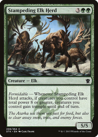 Stampeding Elk Herd [Dragons of Tarkir] | Exor Games Truro