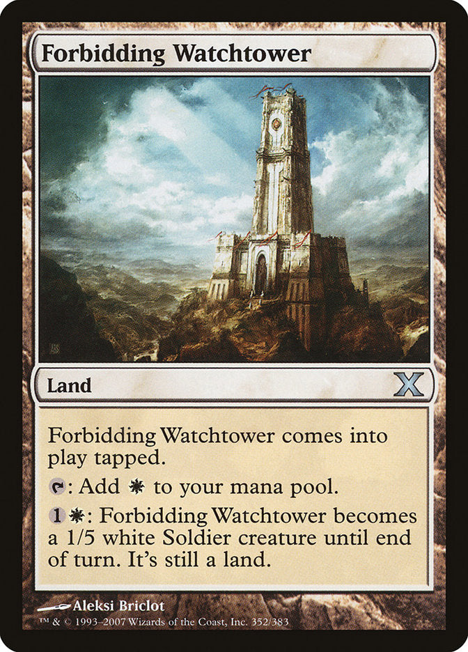 Forbidding Watchtower [Tenth Edition] | Exor Games Truro