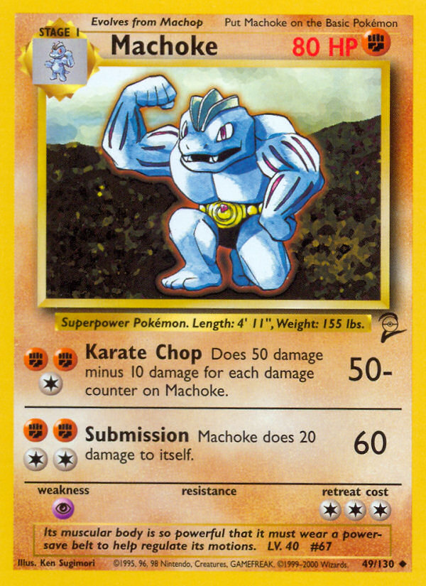 Machoke (49/130) [Base Set 2] | Exor Games Truro